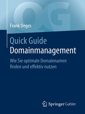 cover image of Quick Guide Domainmanagement